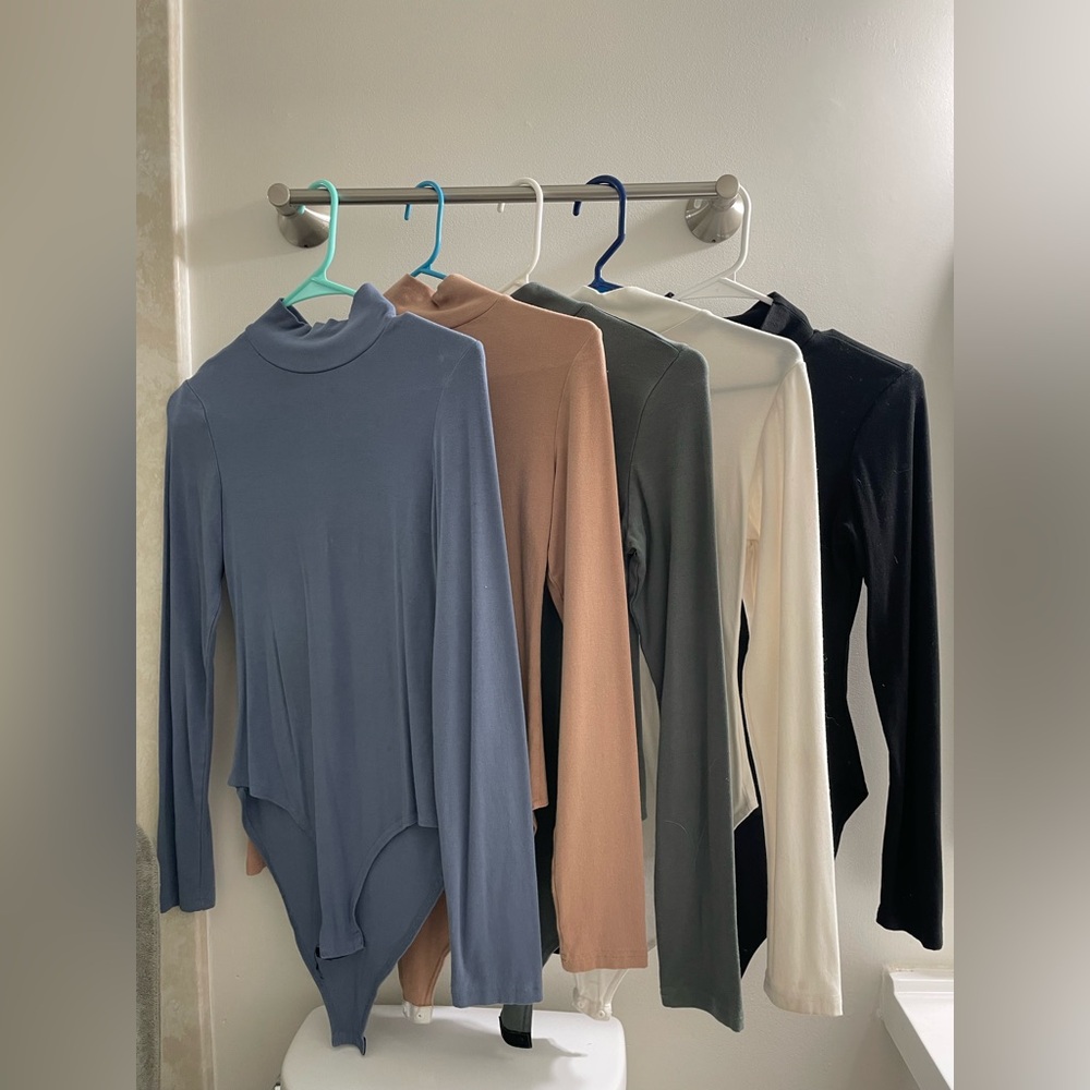 Turtleneck Bodysuit Set